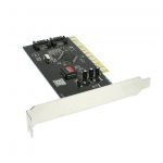 InLine Scheda Controller HDD SATA, 2 canali, 32-bit PCI Bus, Silicon Image Chip  