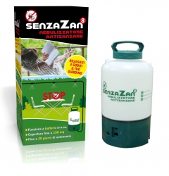 Nebulizzatore automatico perimetrale con batteria ricaricabile SENZAZAN  