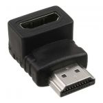 InLine Adattatore HDMI 19pin Type-A maschio a HDMI 19pin Type-A femmina angolato a 90 gradi  