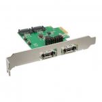 InLine Scheda Controller HDD SATA, eSATA 6Gbs, 2+2 canali (2 interni2 esterni), PCIe (PCI-Express) 2.0  
