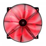 Aerocool Lightning Ventola da 200mm Red Led Edition  