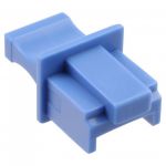 InLine Tappo di chiusura antipolvere protezione porte Lan RJ45, blu. Confezione da 100 pezzi  