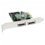 InLine Scheda controller HDD, 4x SATA 6Gb/s, RAID 0,1,10 JBOD, 4x SATA + 2x eSATA, PCIe 2.0 (PCI-Express)  