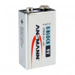 Ansmann EXTREME LITHIUM Batteria al Litio formato 9V Block E, supporta temperature tra -40 e +60 gradi. 1 pezzo  