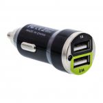 InLine Alimentatore USB per Auto, In: 12/24V, Out: USB 5V/2100mA, dimensioni mini 45x25mm, nero