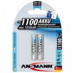 Ansmann Batterie ricaricabili Mini stilo, AAA, 2 pezzi  