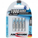 Ansmann Batteria ricaricabile Mini stilo (AAA) - 4 pezzi  