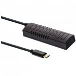 InLine Convertitore USB 3.1 Type-C a SATA III (6GBit/s) esterno, su cavo 0,9m, alimentatore incluso  