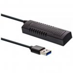 InLine Convertitore USB 3.1 Type-A a SATA III (6GBit/s) esterno, su cavo 0,9m, alimentatore incluso  