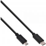 InLine Cavo USB 2.0, Type C maschio a Type Micro-B (5pin) maschio, nero, 2m  