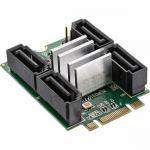 InLine Scheda Mini-PCIe 2.0 M.2, 4x SATA 6Gb/s, RAID 0,1,10,JBOD  