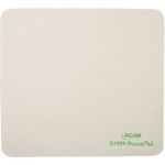 InLine Mouse Pad Recycled, tappetino ideale per mouse laser e ottici, ecologico prodotto con materiale riciclato, 200x200x3mm,   