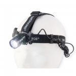 Torcia frontale LED, 1x 3W, super chiara, IP54, raggio 100m (Headlight HD5 Ansmann 5819083)  